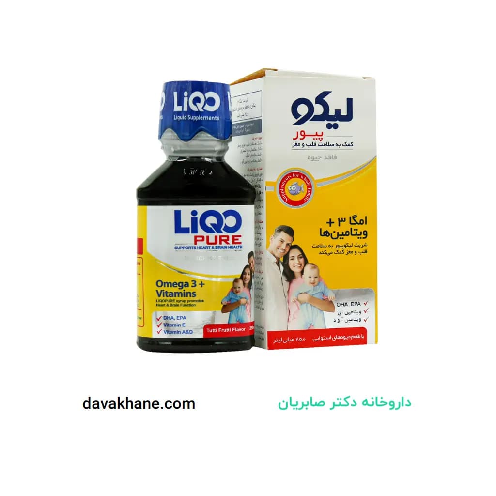 شربت لیکو پیور ابیان فارمد 250 میلی لیتری