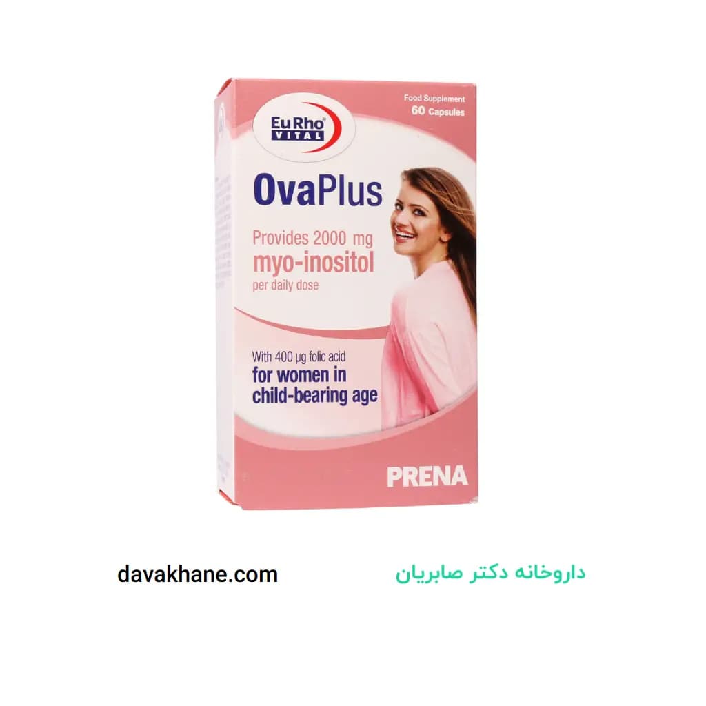 کپسول اوا پلاس یوروویتال 60 عددی