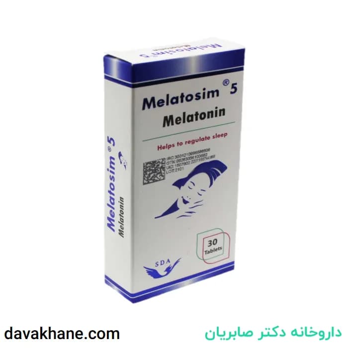 قرص ملاتوسیم 5 میلی گرم سیمرغ دارو عطار 30عددی