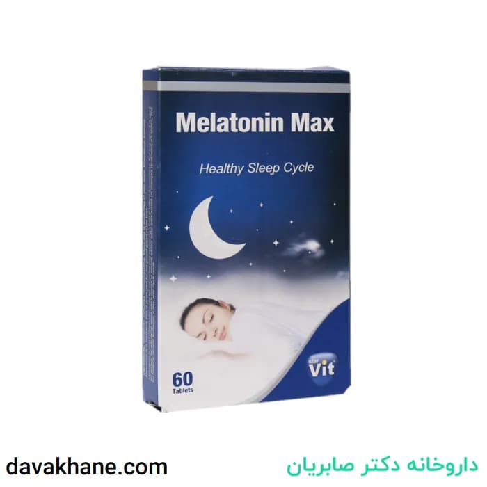 قرص ملاتونین مکس استارویت 60 عددی — تصویر ۲