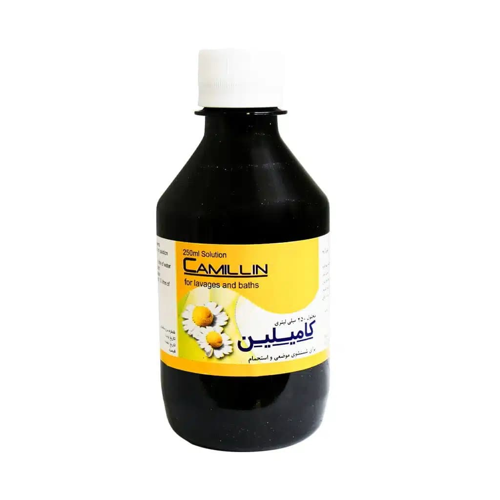 محلول غیر خوراکی کامیلین اهورا دارو 250 میلی لیتر — تصویر ۴
