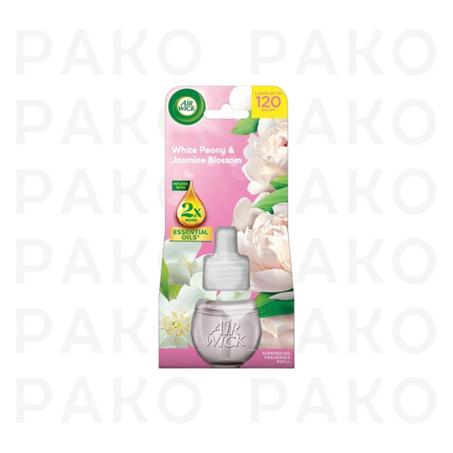 یدک خوشبو کننده هوا ایرویک Air Wick با رایحه White Peony & Jasmine Blossom 120 Days — تصویر ۱۰