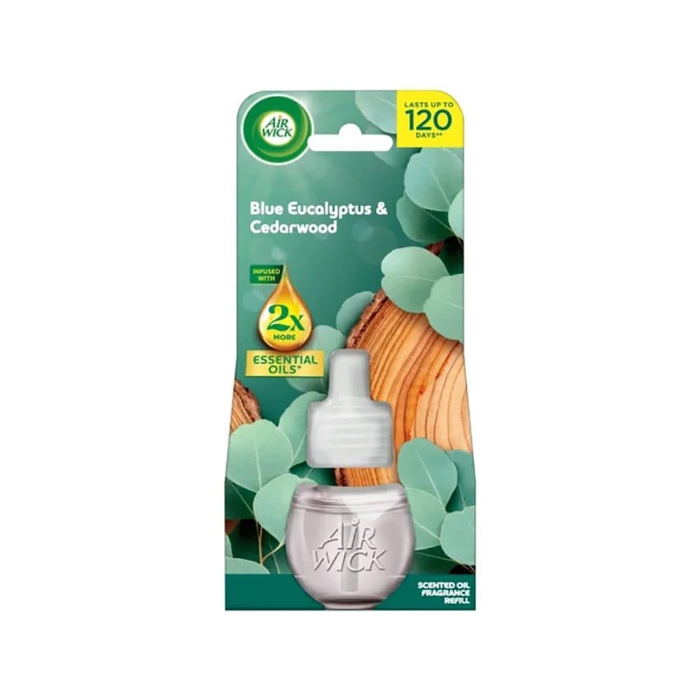 یدک خوشبو کننده هوا ایرویک Air Wick با رایحه Blue Eucalyptus & Cedarwood 120 Days