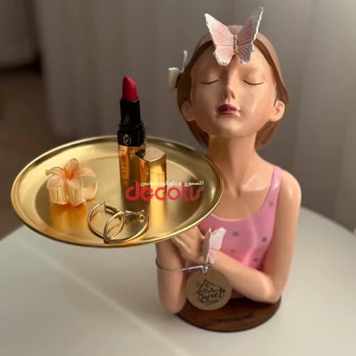 مجسمه دکوری و استند دختر پروانه ای