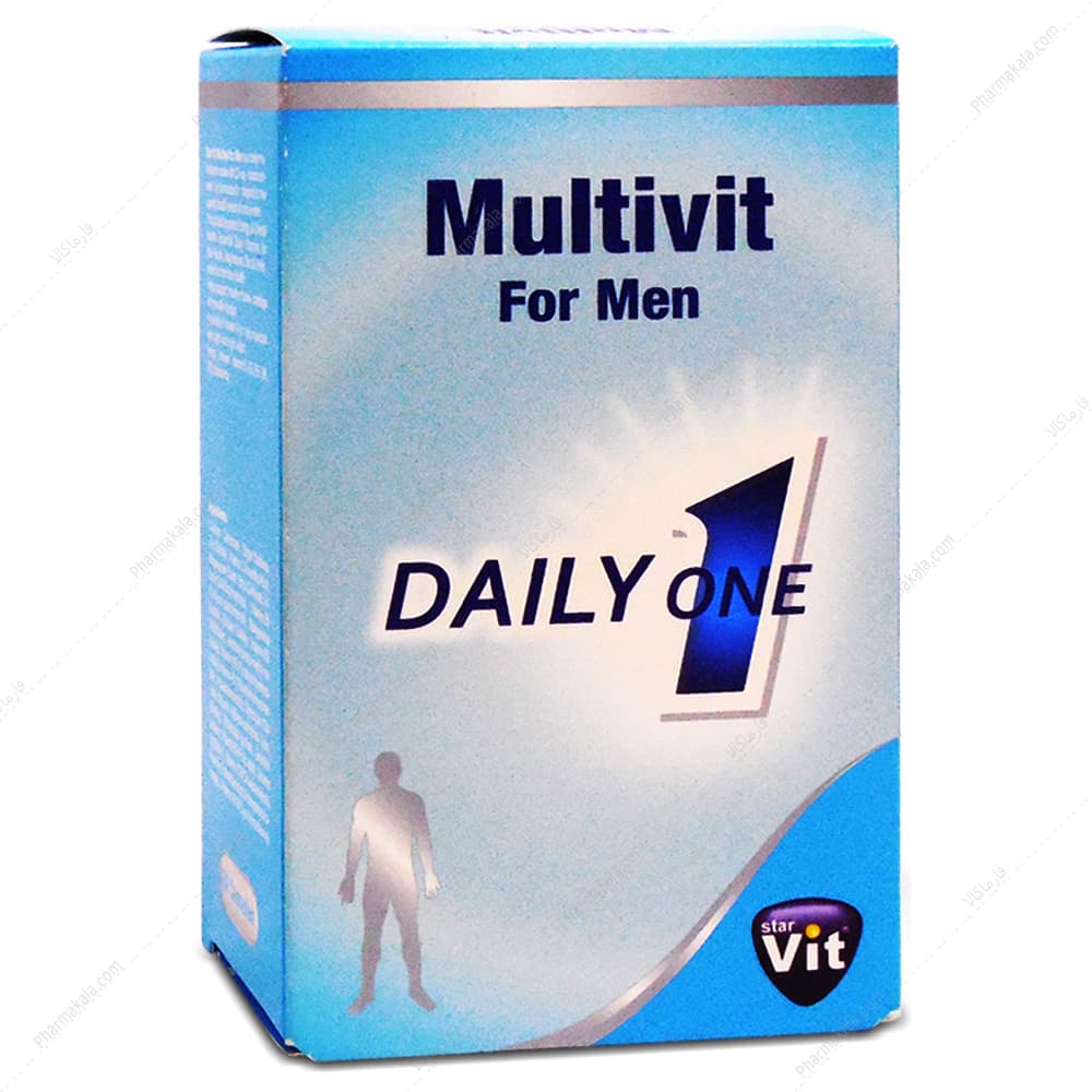 کپسول مولتی ویت آقایان استار ویت 60 عددی — تصویر ۴