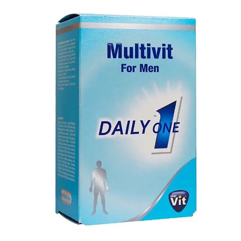 کپسول مولتی ویت آقایان استار ویت 60 عددی — تصویر ۳