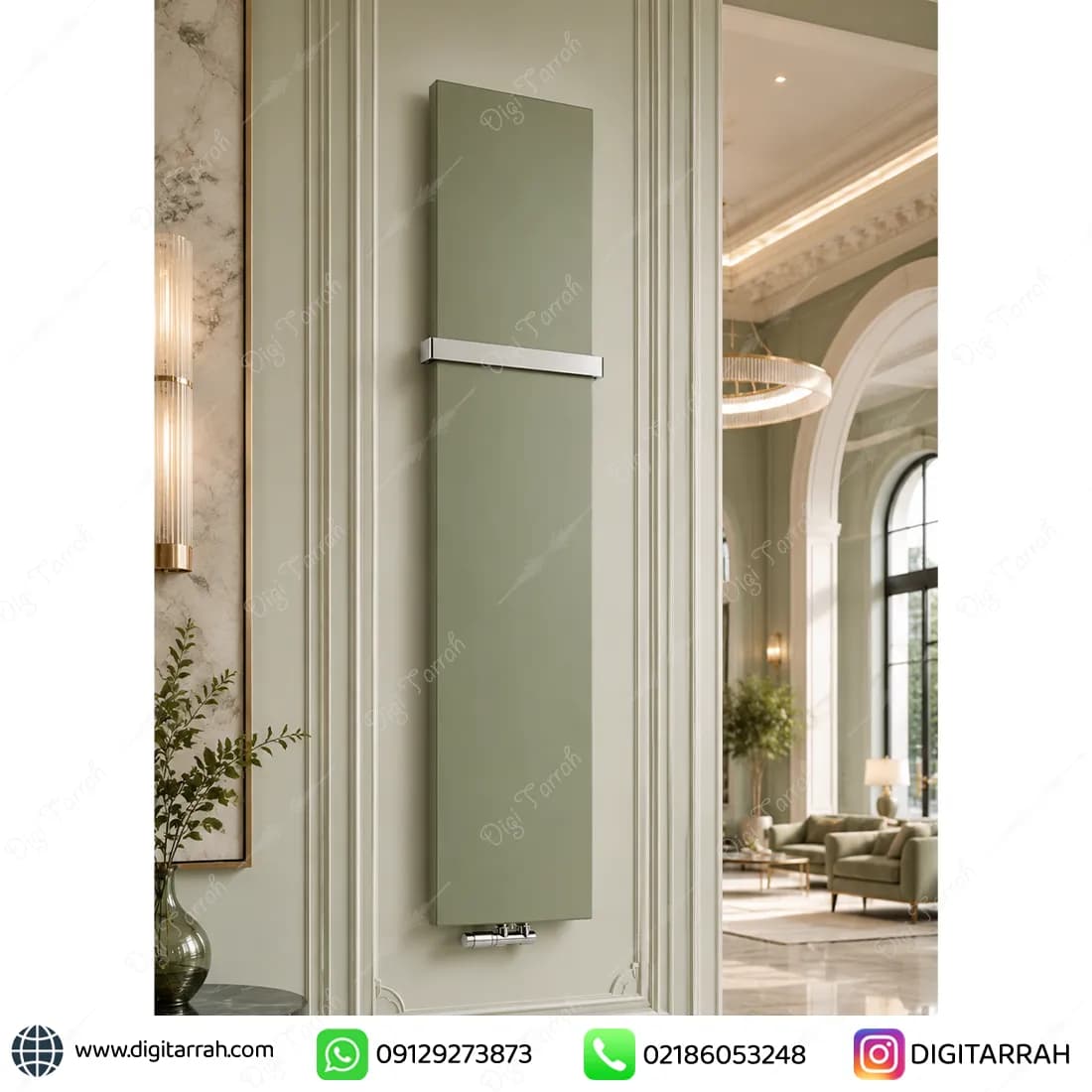 رادیاتور استیل ایستاده پنلی مدل ورونا — تصویر ۱۰