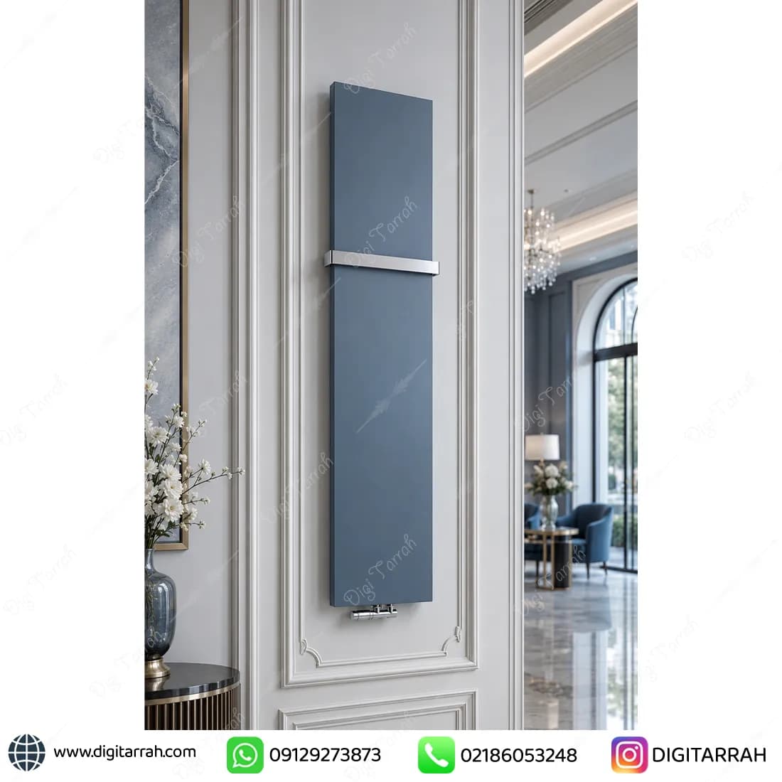 رادیاتور استیل ایستاده پنلی مدل ورونا — تصویر ۱۲
