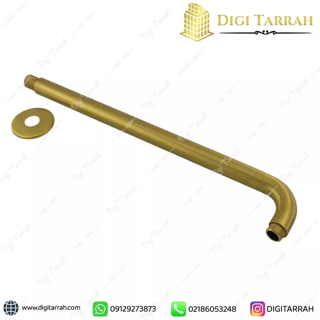 بازویی دیواری سردوش طلایی مات — تصویر ۵