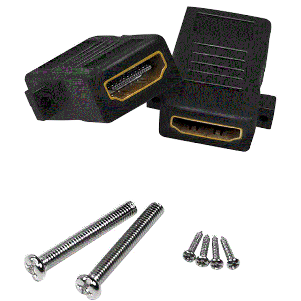 مبدل دوسر ماده HDMI (کوپلر) پیچ خور