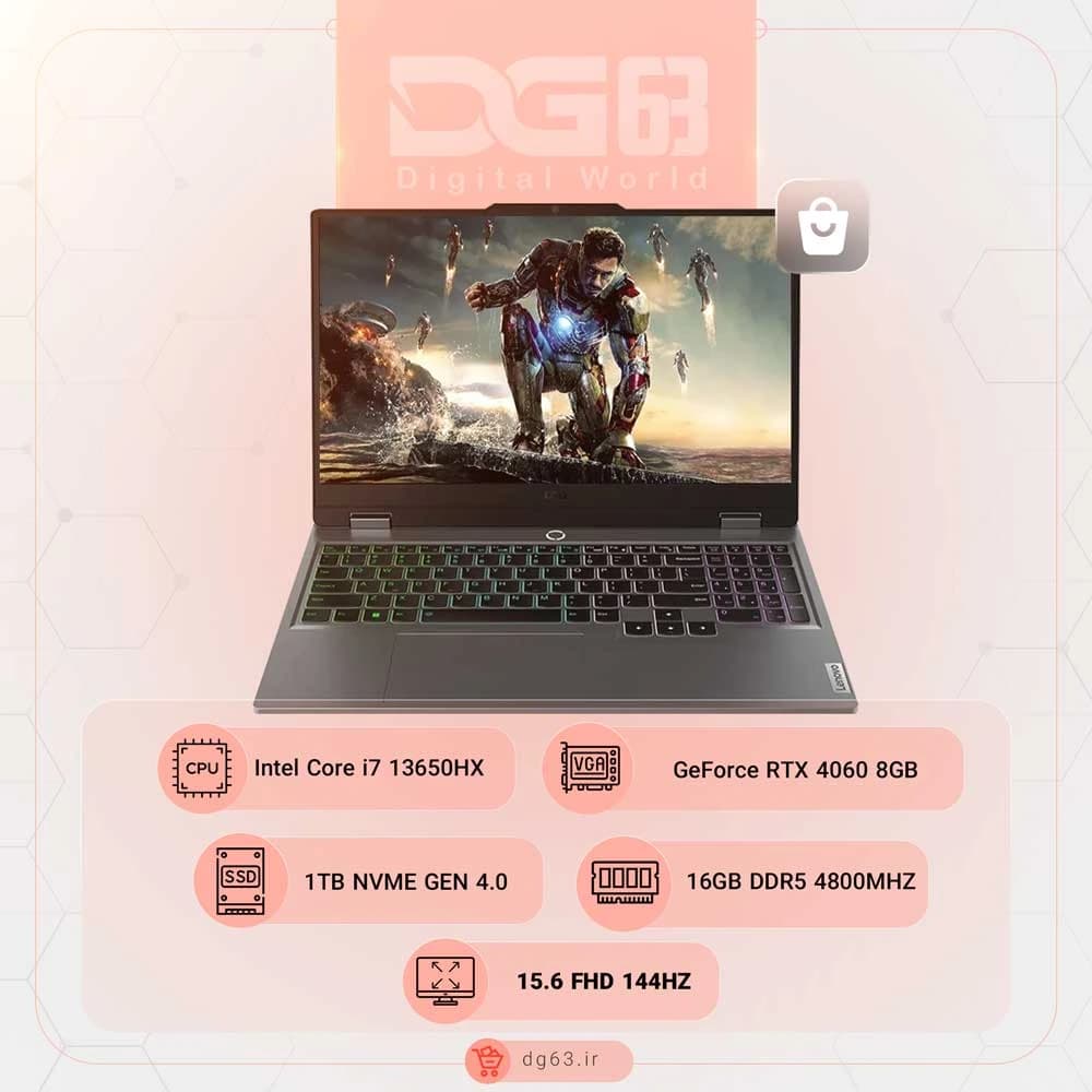 قیمت و خرید لپ تاپ لنوو Lenovo LOQ 15 i7 RTX4060