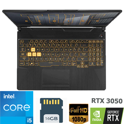لپ تاپ ایسوس مدل ASUS FX506HC/I5