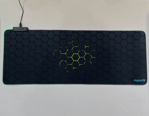موس پد لانه زنبوری RGB 30×80