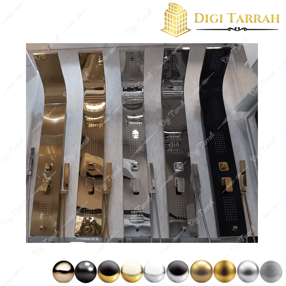 پنل دوش استیل — تصویر ۱۲