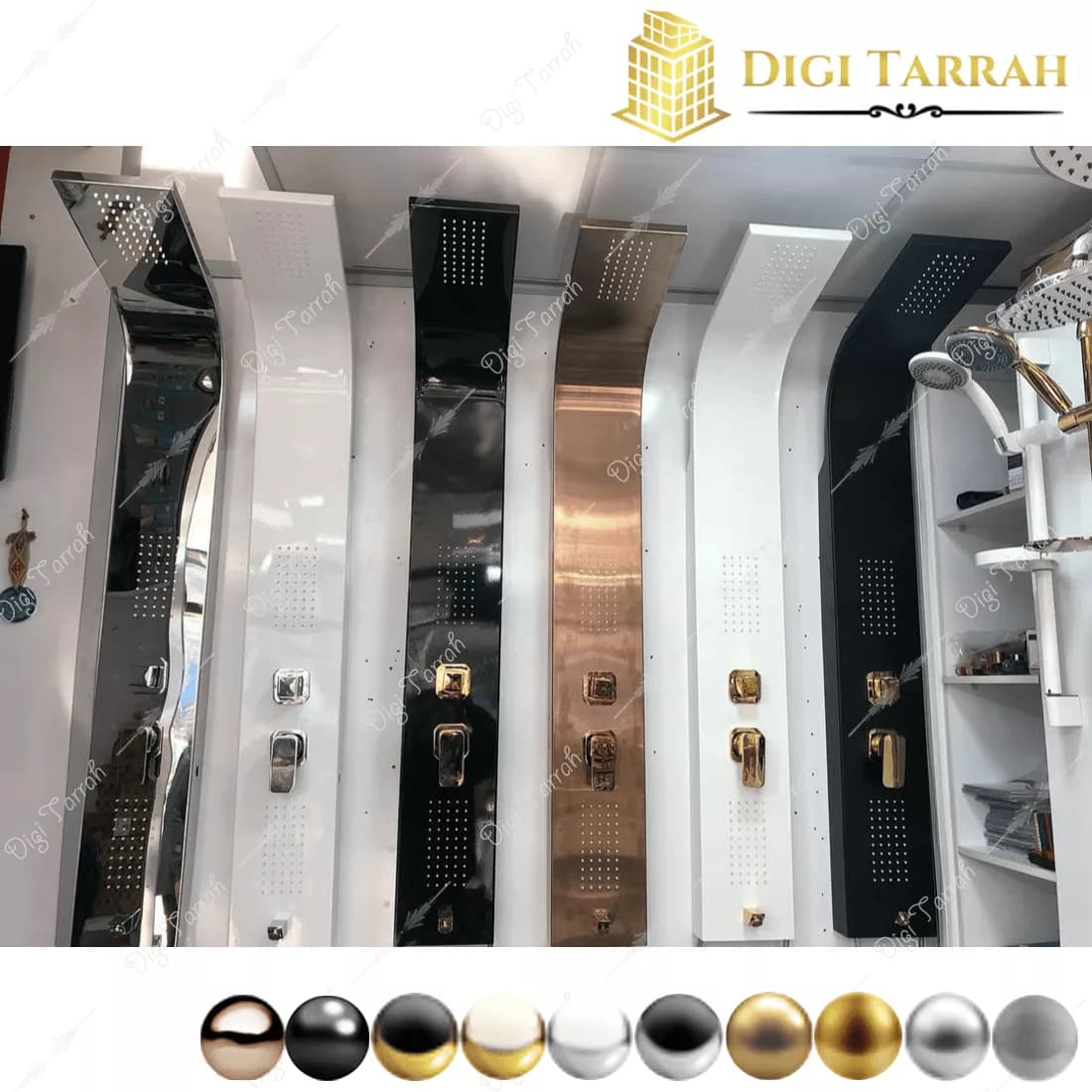 پنل دوش استیل — تصویر ۵