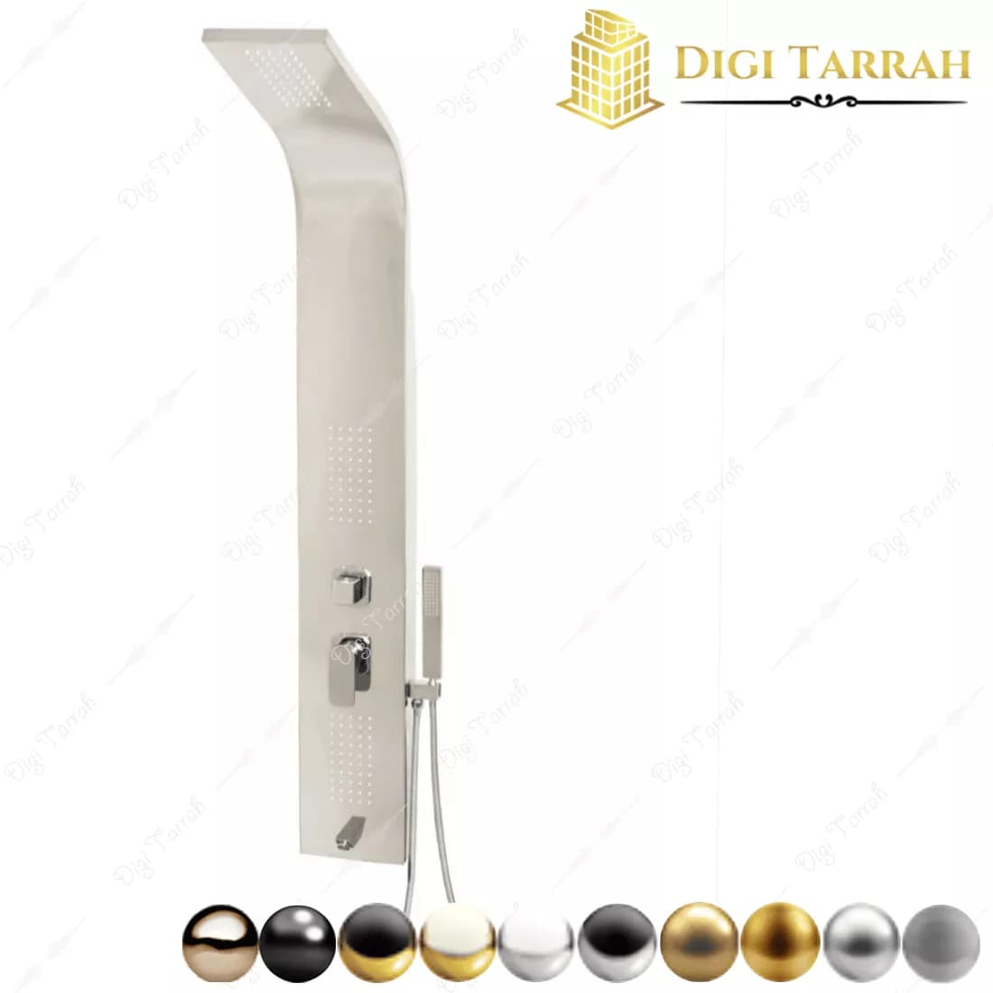 پنل دوش استیل
