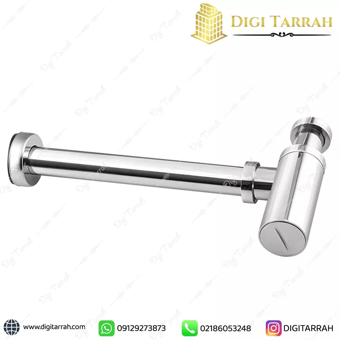 سیفون روشویی برنجی آکو — تصویر ۷