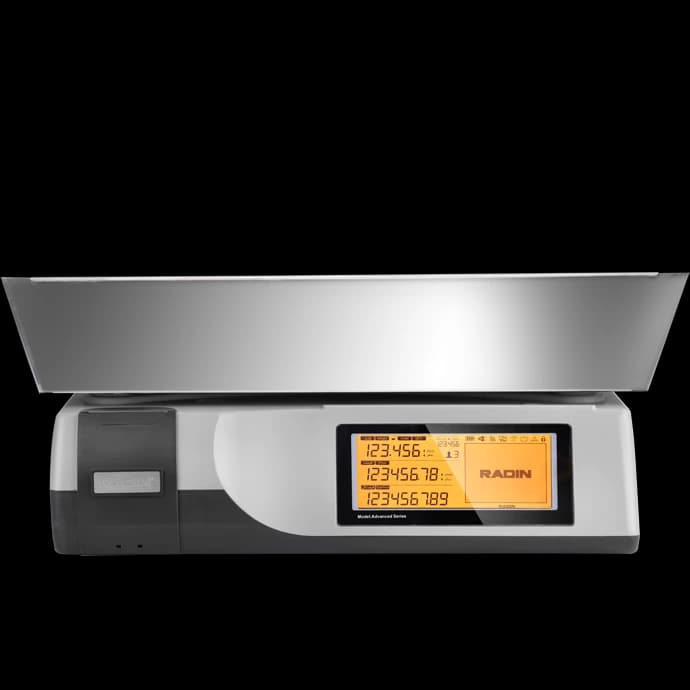 ترازوی فروشگاهی رادین 70 کیلویی مدل NEXT-B RFID — تصویر ۵