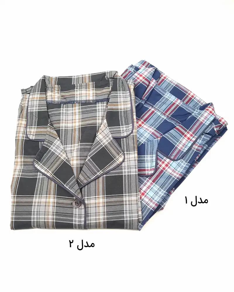 پیراهن راحتی چهارخانه مردانه اوت لت سیلکا — تصویر ۲