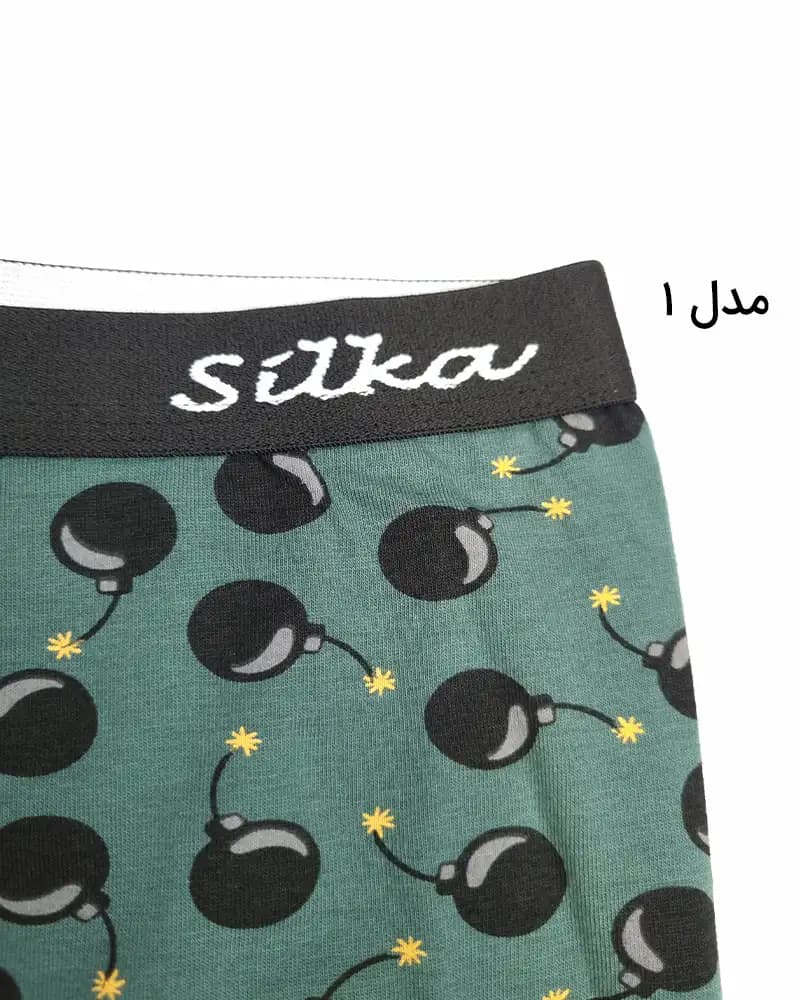 شورت مردانه نیم پا اوت لت سیلکا — تصویر ۳