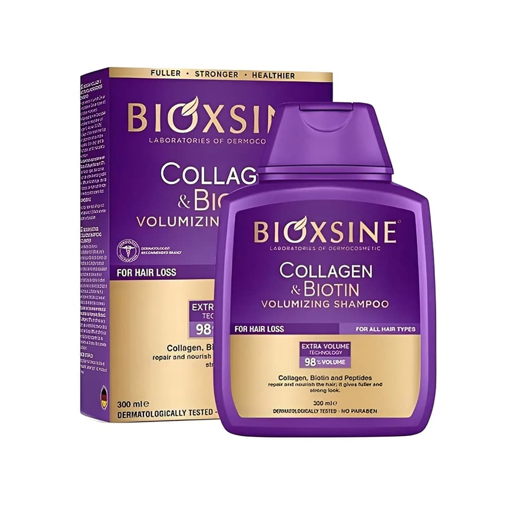 شامپو بیوکسین کلاژن و بیوتین (Bioxcin Collagen & Biotin) – حجم ۳۰۰ میل