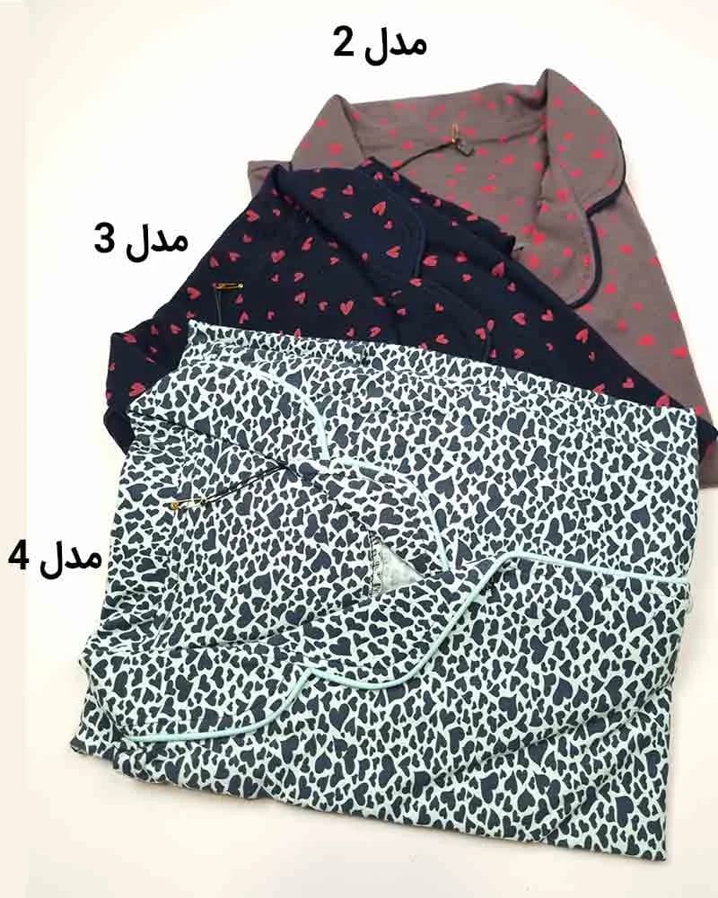 پیراهن راحتی دکمه‌دار پنبه اوت لت سیلکا — تصویر ۵