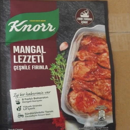 چاشنی مرغ باربیکیو کنور حاوی 8 ادویه 29 گرمی Knorr — تصویر ۱۲