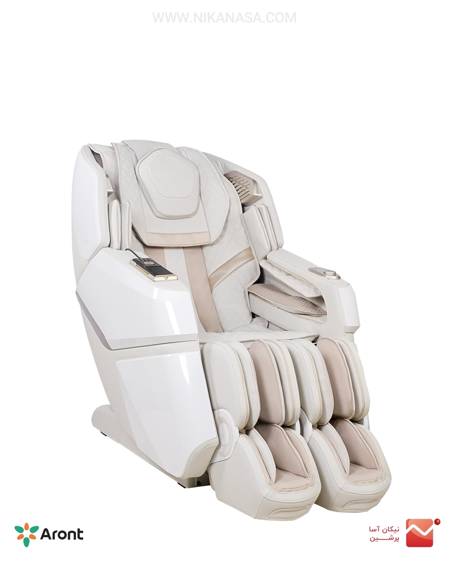 صندلی ماساژور آرونت RT-6898 کرم — تصویر ۳