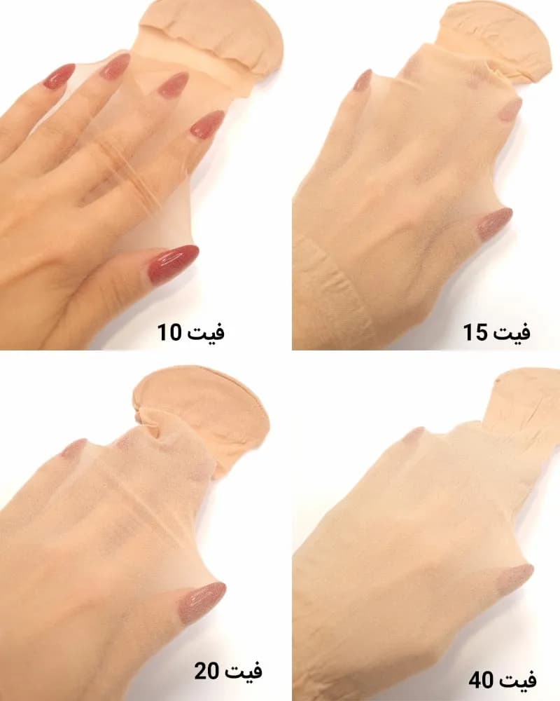 جوراب زنانه مچی کفدار — تصویر ۳