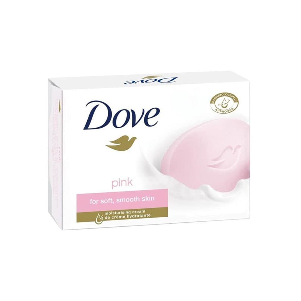 صابون کرمی گل رز و شیر مدل pink حجم 100گرم داو ا Dove Pink Creamy Soap 100g
