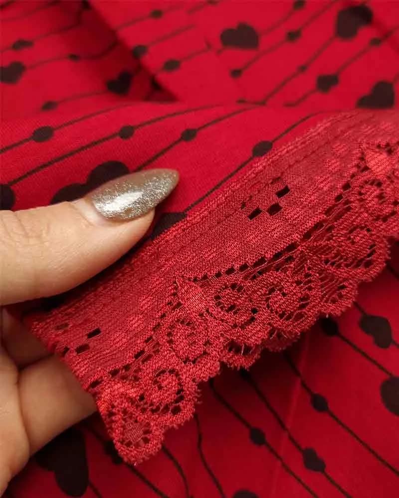 شورتک پنبه طرحدار سیلکا — تصویر ۳