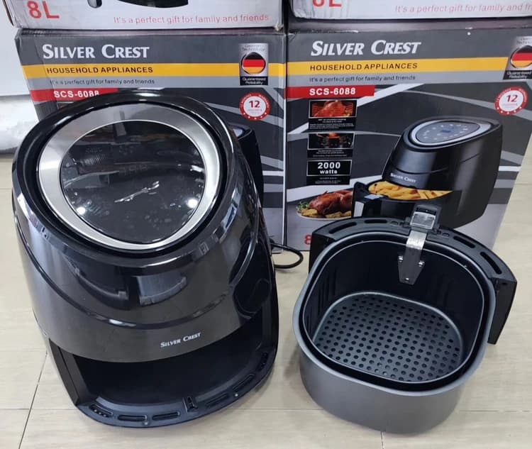سرخ کن 8 لیتری سیلور کرست مدل scs-6088 — تصویر ۱۲