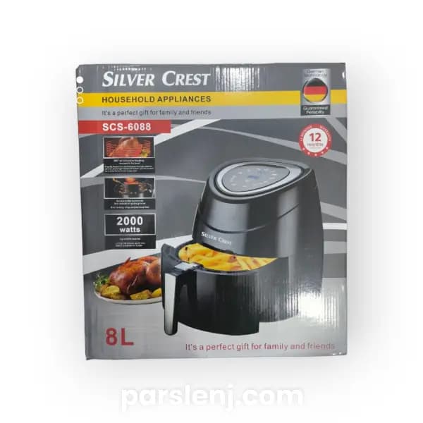 سرخ کن 8 لیتری سیلور کرست مدل scs-6088 — تصویر ۷