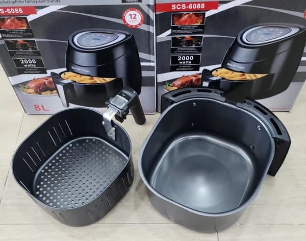 سرخ کن 8 لیتری سیلور کرست مدل scs-6088 — تصویر ۹