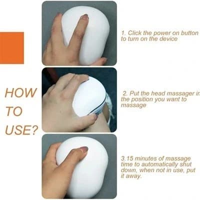 ماساژور هوشمند اسکالپ Smart Scalp Massager — تصویر ۶