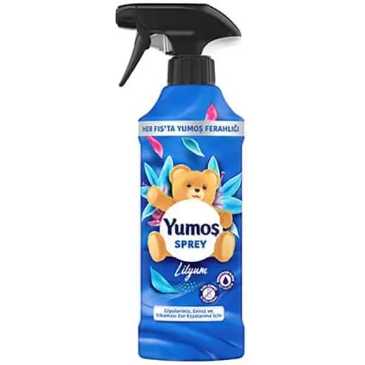 اسپری خوشبوکننده لباس یوموش با رایحه لیلیوم و نیلوفر آبی – yumos — تصویر ۳