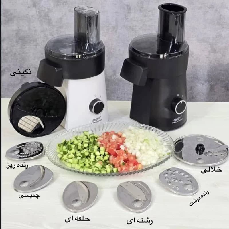 سالاد ساز 7 تیغه مایر مدل MR-1488 — تصویر ۲