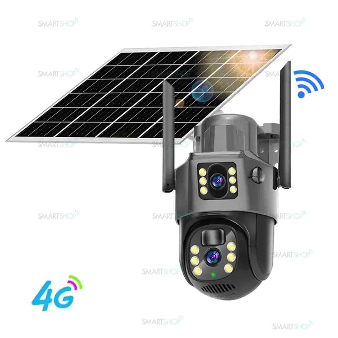 دوربین چرخشی سولار سیمکارتی دو لنز