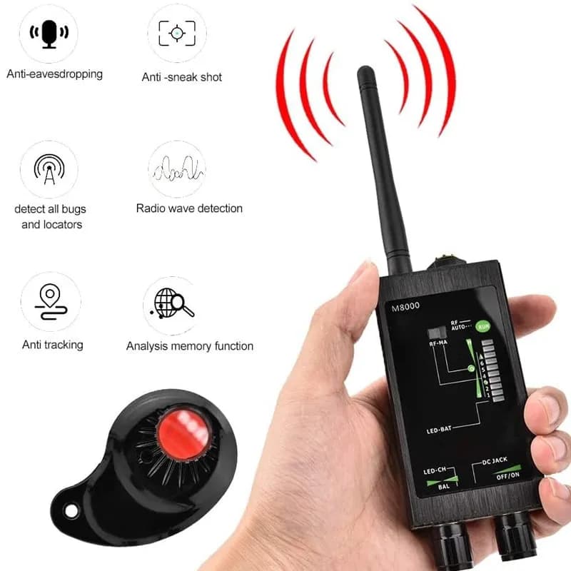فرکانس یاب یا آشکارساز رادیویی سیگنال بیسیم مدل M8000 — تصویر ۴
