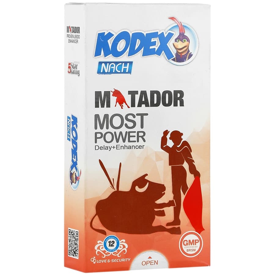 کاندوم ناچ کدکس مدل Matador بسته 12 عددی