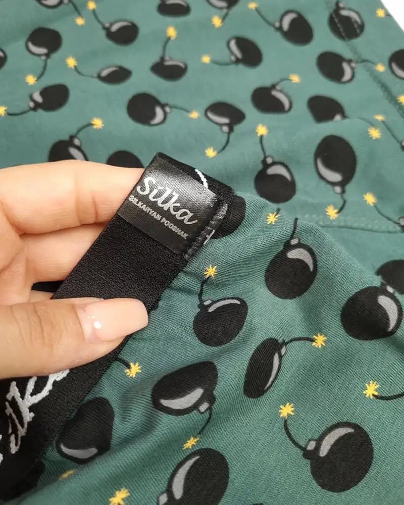 شورت مردانه نیم پا کش از رو هامون — تصویر ۸