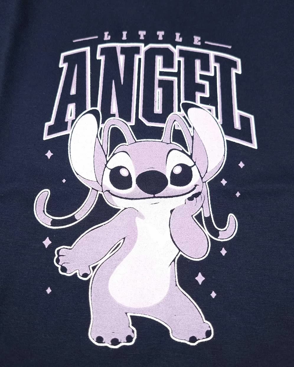 ست راحتی دخترانه نیم آستین angel سیلکا — تصویر ۵