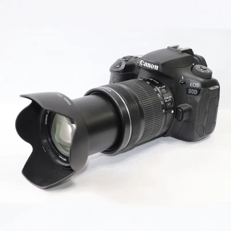 دوربین عکاسی کانن مدل 90D با لنز 18.135 STM (استوک)