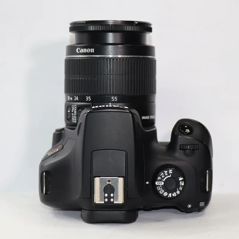 دوربین کانن مدل REBEL T100 (4000D) با لنز 18.55 لرزشگیردار (استوک) — تصویر ۷