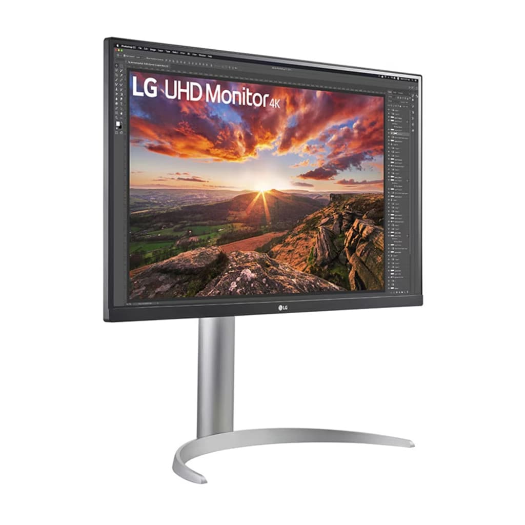 مانیتور طراحی ال جی مدل LG 27UP850N سایز 27 اینچ رنگ سفید | دنیا کامپیوتر — تصویر ۳