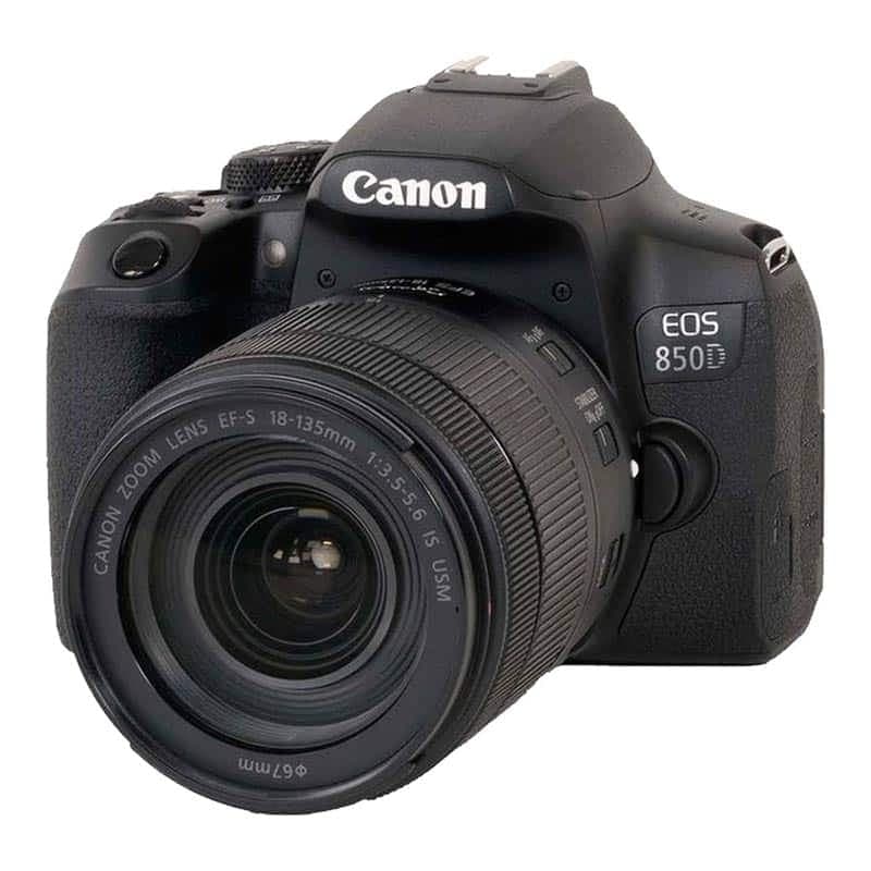 دوربین کانن مدل EOS 850D به همراه لنز 135-18 میلی متر IS STM