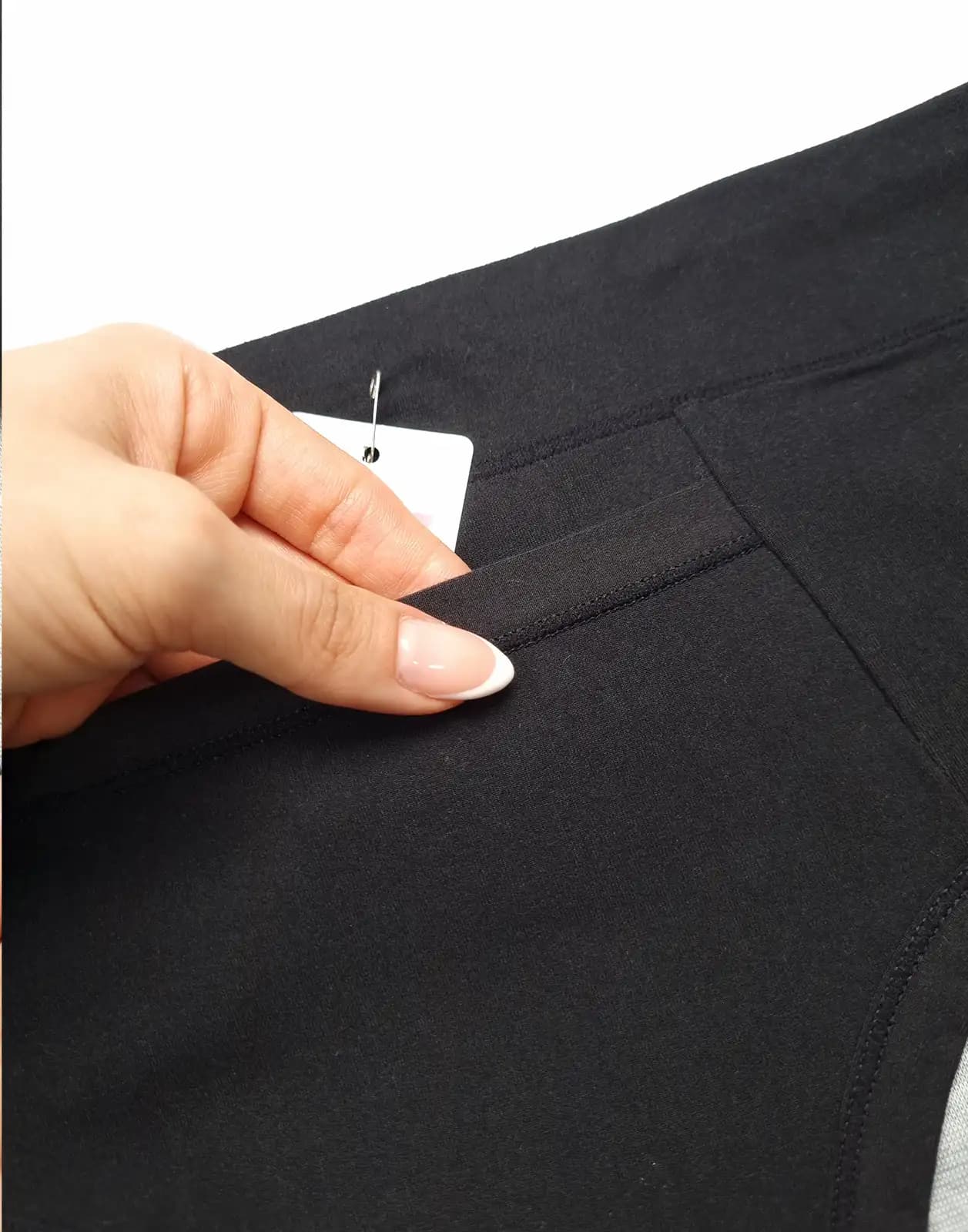 شورت بهداشتی زنانه جیب دار — تصویر ۸