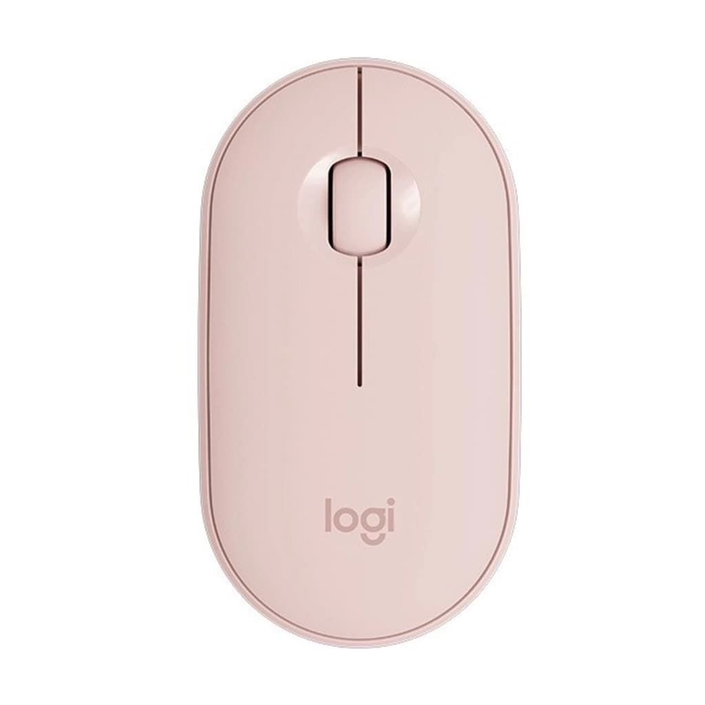 موس بی سیم لاجیتک مدل LOGITECH PEBBLE M350 SILENT رنگ بنفش — تصویر ۷