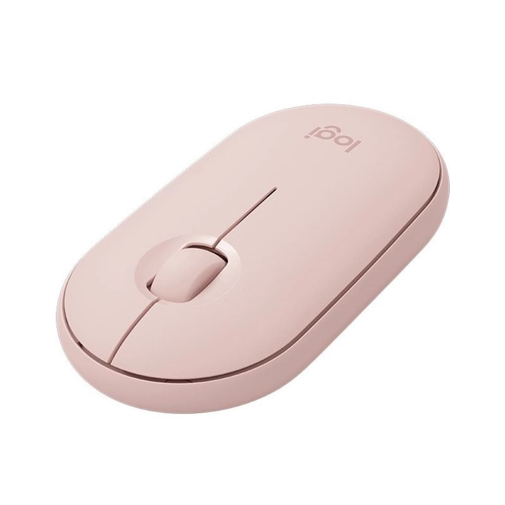 موس بی سیم لاجیتک مدل LOGITECH PEBBLE M350 SILENT رنگ بنفش — تصویر ۸