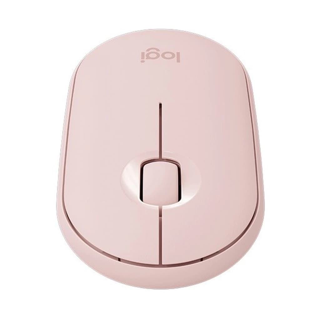 موس بی سیم لاجیتک مدل LOGITECH PEBBLE M350 SILENT رنگ بنفش — تصویر ۹